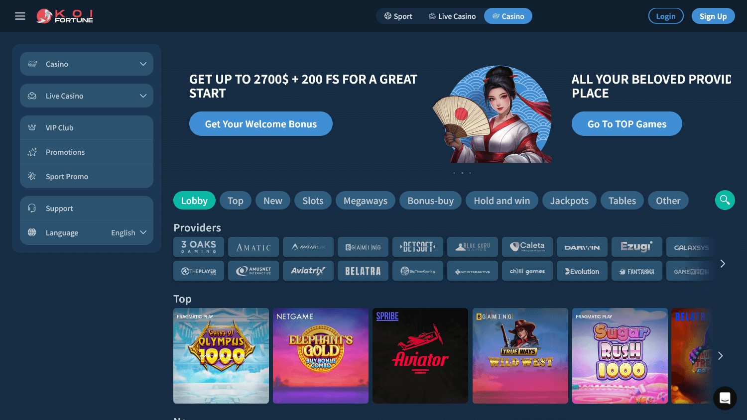 KoiFortune Casino Sverige - Upptäck Spelglädje och Erbjudanden